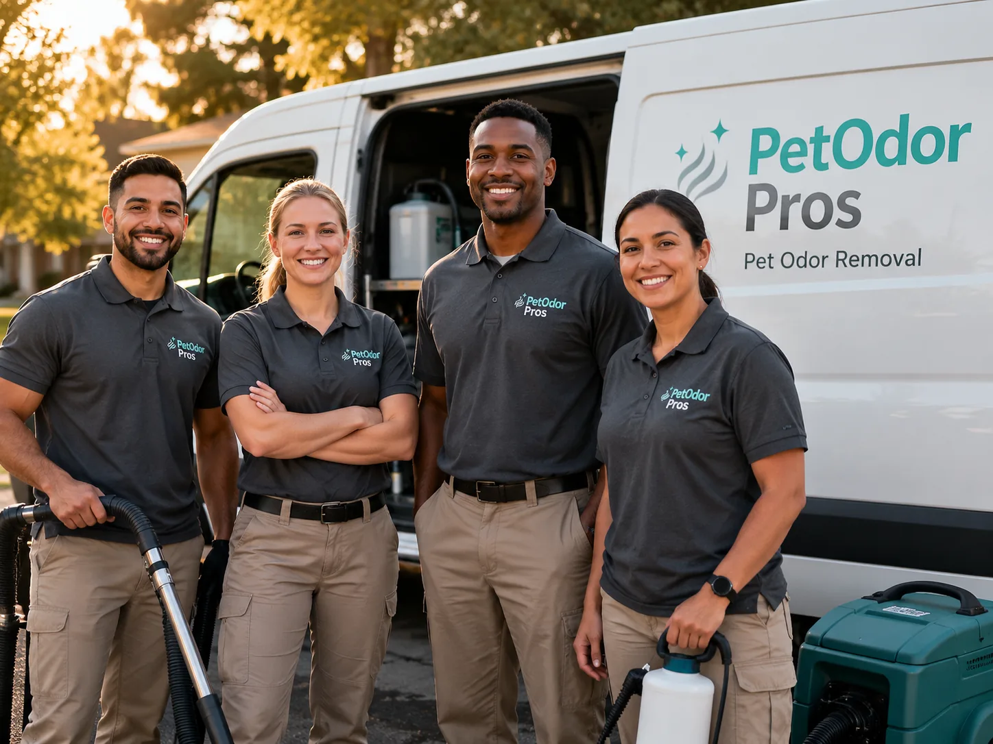 Pet Odor Removal team serving Heath, OH